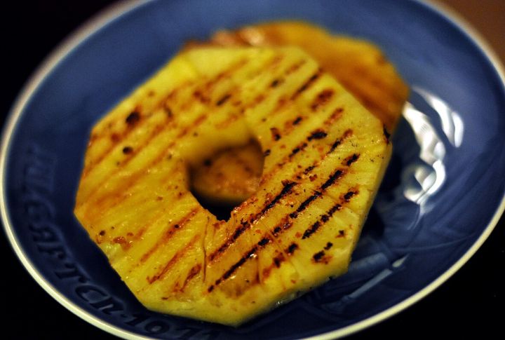Grilled Pineapple With Chili And Lime