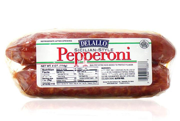 DeLallo Sliced Hot & Spicy Pepperoni