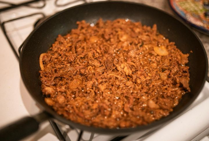 Ground Beef Burrito Bowl Skillet
