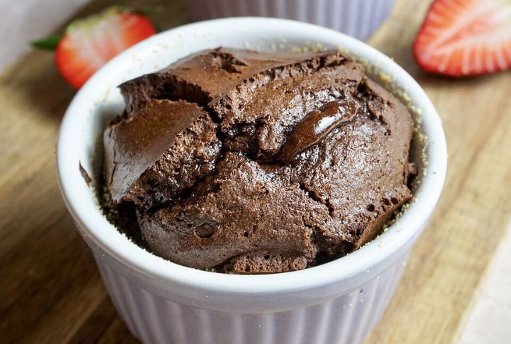 Nutella Lava Mug Cake