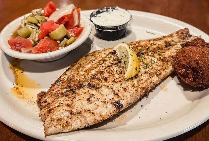 Texas: Blackened Redfish