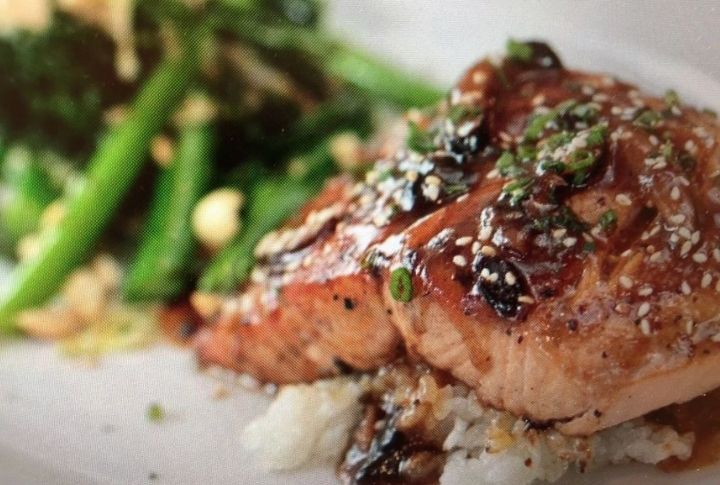 Vermont: Maple-Glazed Trout