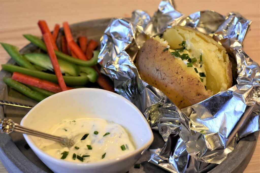 potato, baked potato, quark, paprika, vegetarian, healthy, nourishment, yummy, food, dish, kitchen, baked potato, baked potato, baked potato, baked potato, baked potato