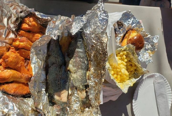 West Virginia: Rainbow Trout Platter
