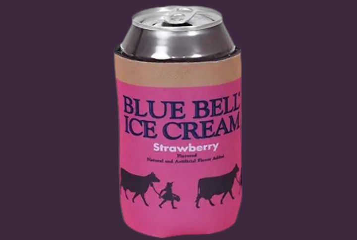 Blue Bell Strawberry Ice Cream