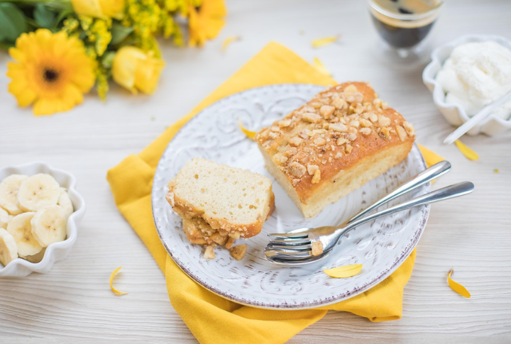 Banana Sheet Cake With Brown Butter Frosting