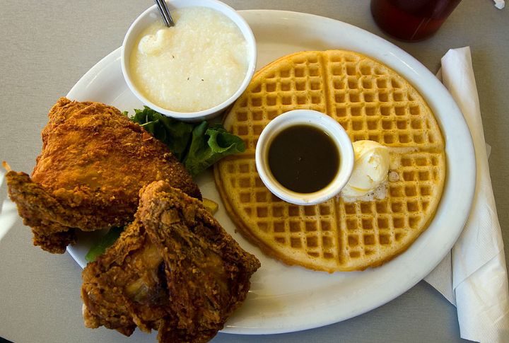 Mini Chicken And Waffles