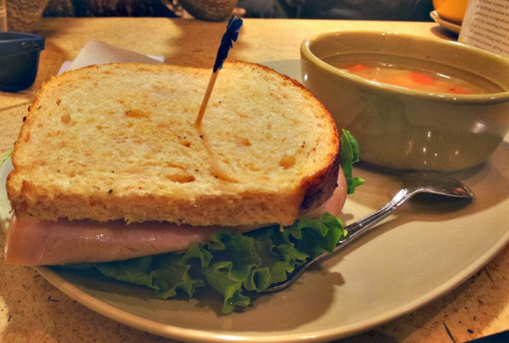 Panera's Bacon Turkey Bravo
