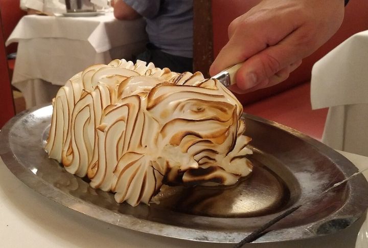 Baked Alaska Lights Up Dessert Menus (1950s)