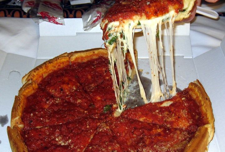 Deep-Dish Pizza