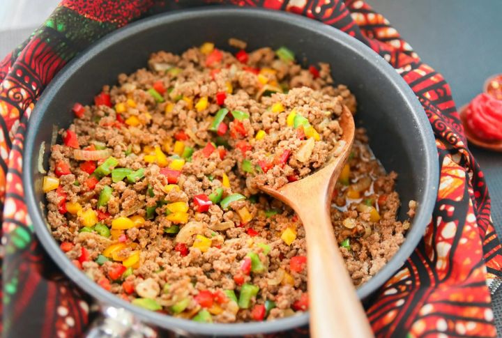 Cowboy Beef And Rice Skillet