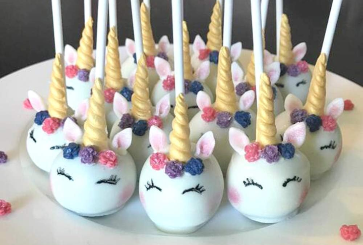 Unicorn Cake Pops