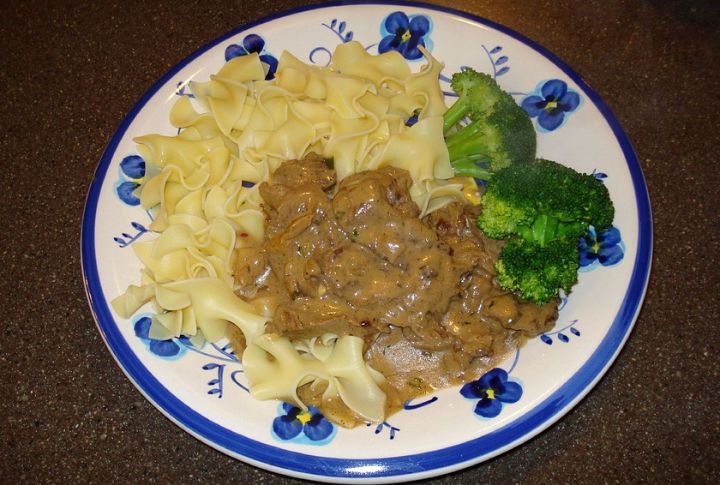 Beef Stroganoff