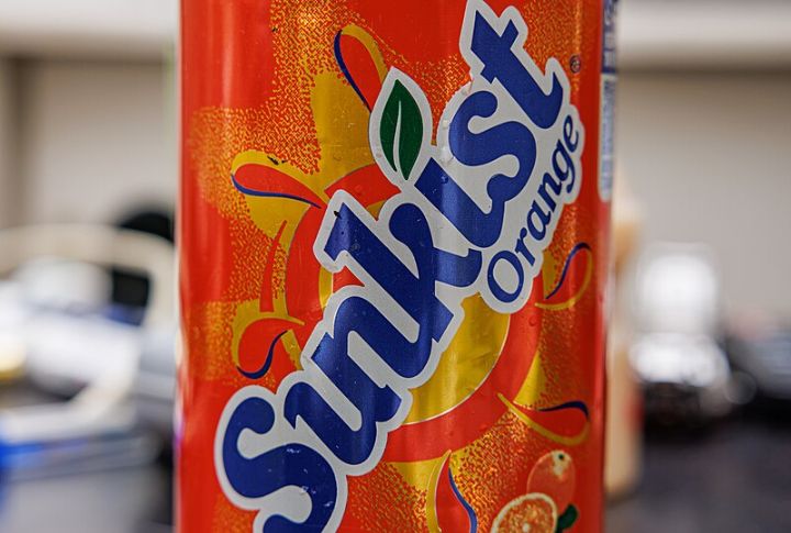 Sunkist Orange Soda's Fruit-filled Labeling