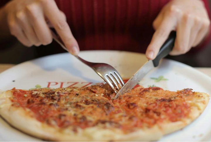 Italians Always Eat Pizza With A Fork And Knife