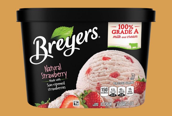 Breyer's Natural Strawberry Ice Cream