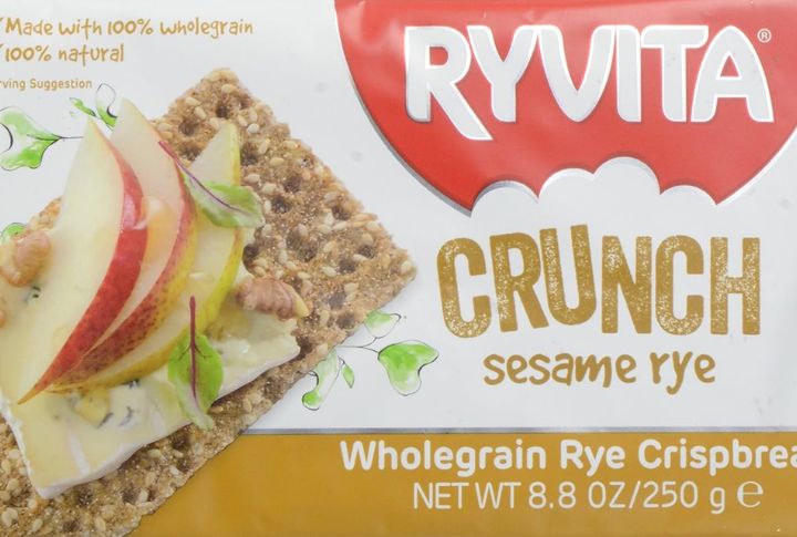 Ryvita Sesame Rye Wholegrain Rye Crispbread