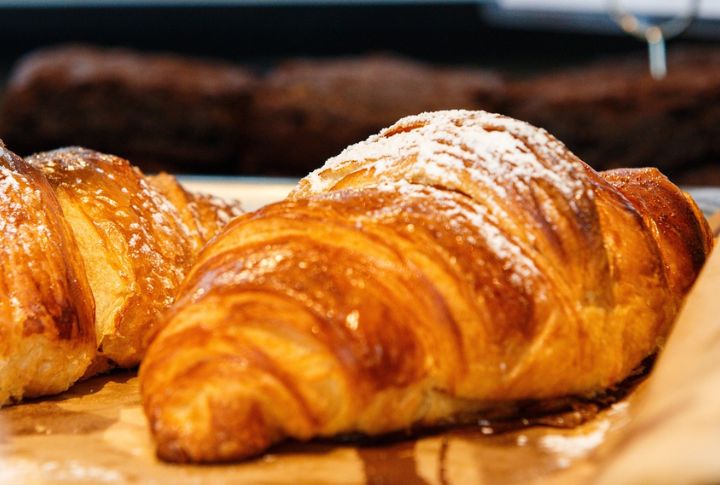 Croissant (Correct Pronunciation: "Kwa-son" In French/"Cruh-sahnt" In English)