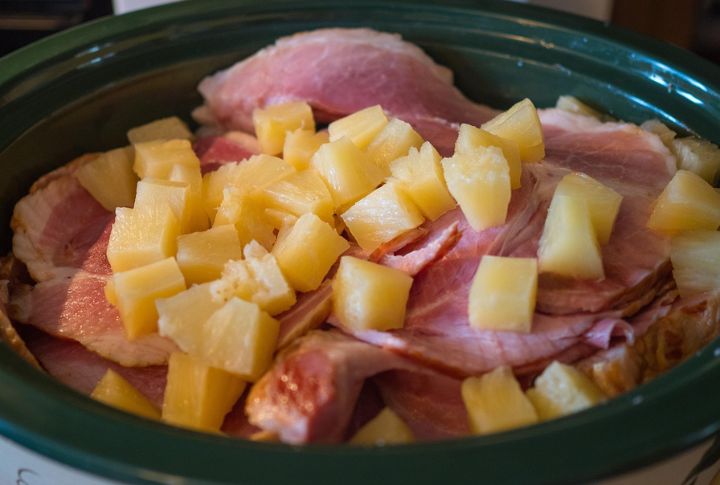 Ham Steak And Pineapple