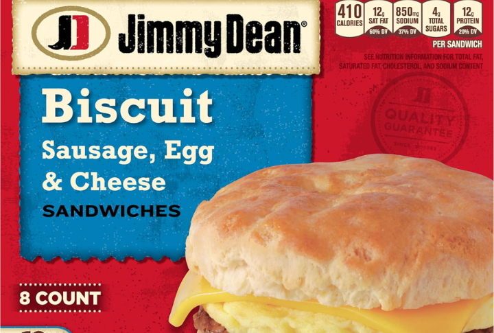 Sausage Biscuit Breakfast Sandwich