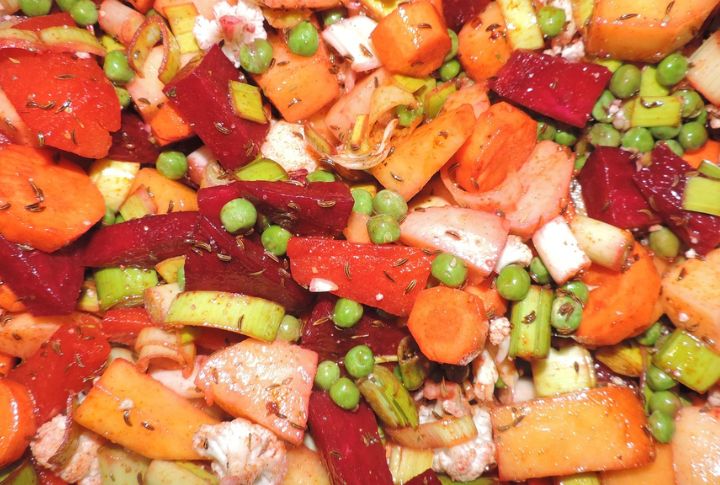 Sweet Potato And Bell Pepper Breakfast Hash