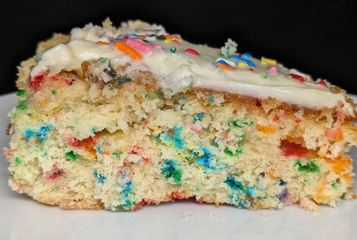 Confetti Cake Batter Squares