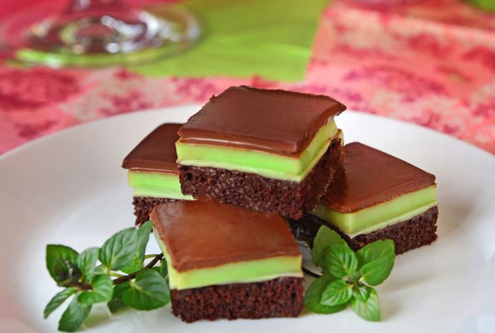 Mint Chocolate Brownies