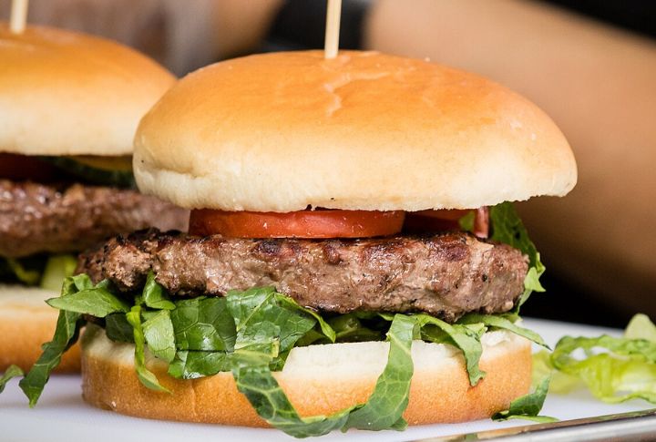 Montana: Bison Burger At The Mint Bar & Cafe, Belgrade