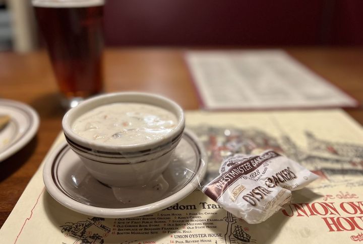 Massachusetts: Clam Chowder At Union Oyster House, Boston