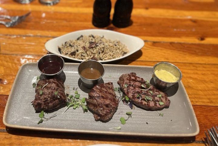 Wyoming: Elk Tenderloin At The Gun Barrel Steak & Game House, Jackson