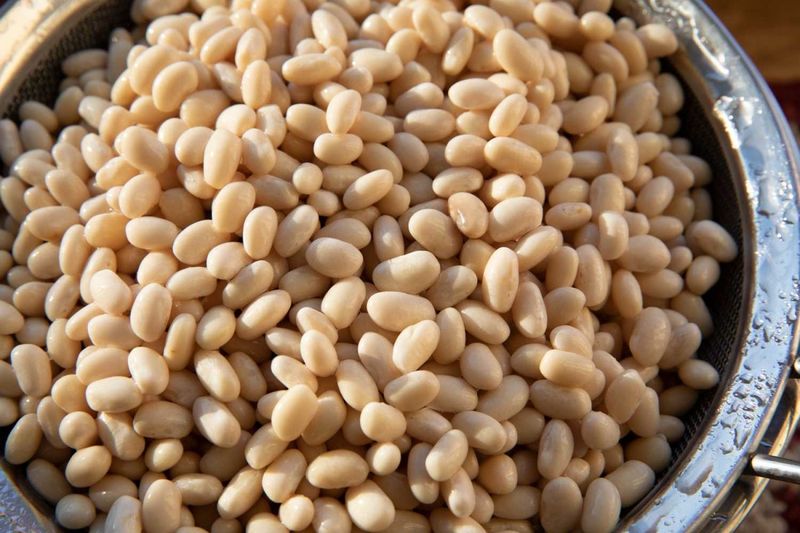 Salty Navy Beans