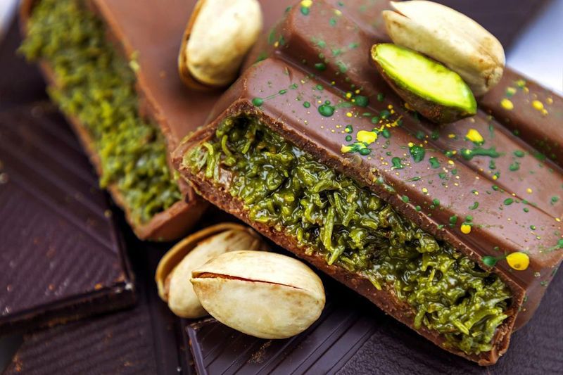 Gold-Dusted Chocolate Delight
