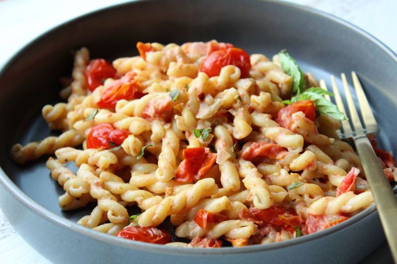 11. Creamy Tomato Basil Pasta