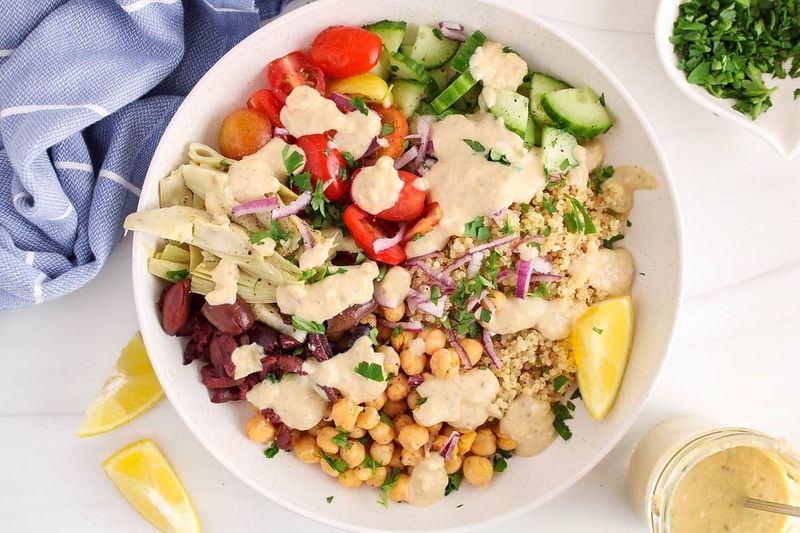 Mediterranean Chickpea Bowl
