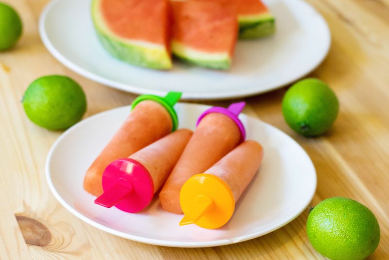 Watermelon Popsicles