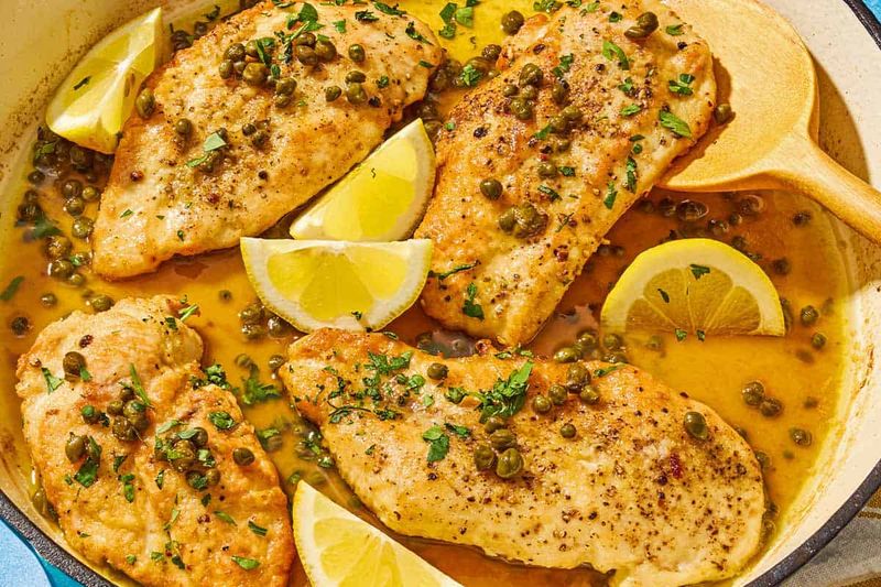 One-Pan Lemon Chicken Piccata