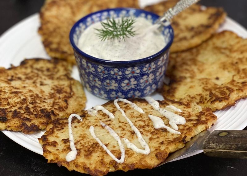 Sauerkraut Pancakes