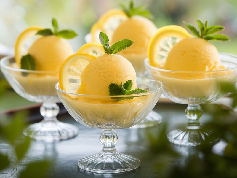 Luscious Lemon Sorbet