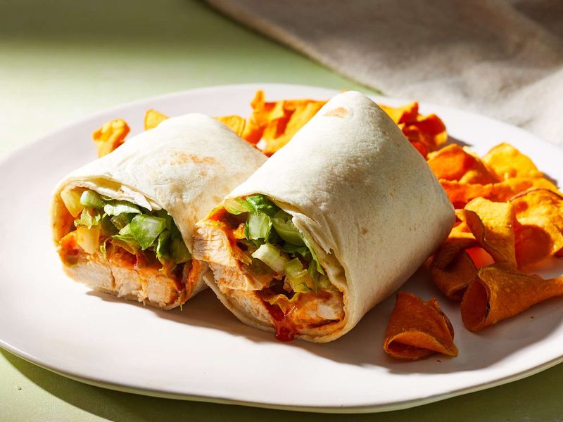 Spicy Buffalo Wraps