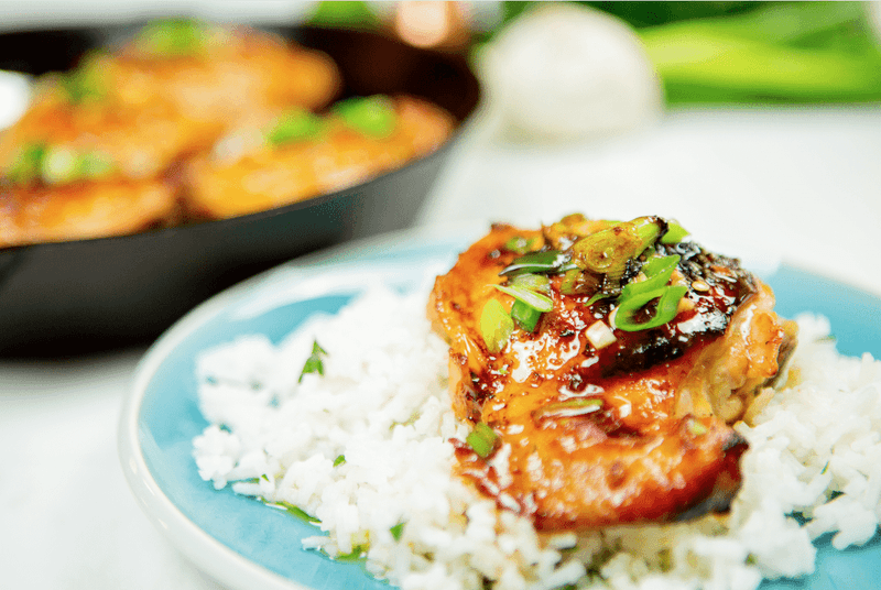 Spicy Honey Garlic Chicken