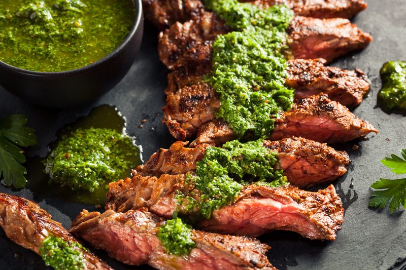 Chimichurri Skirt Steak