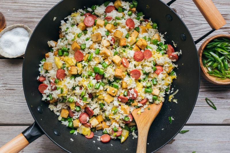Hot Dog Fried Rice