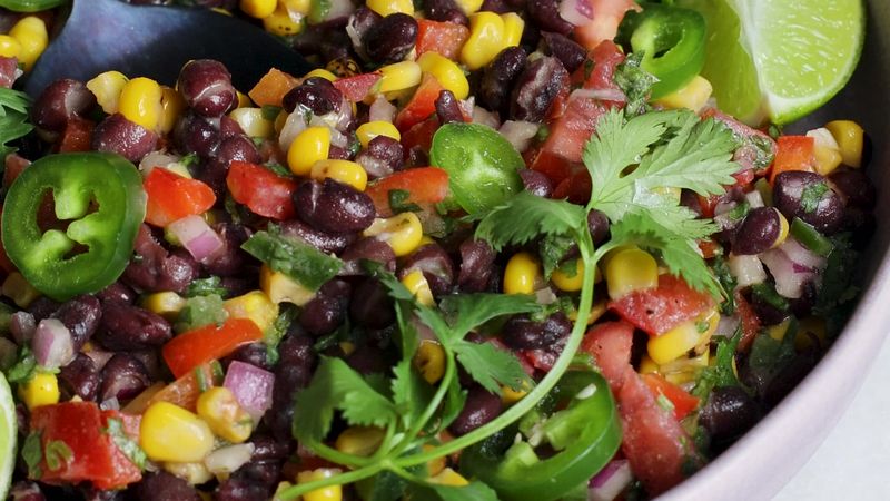 17. Black Bean and Corn Salad