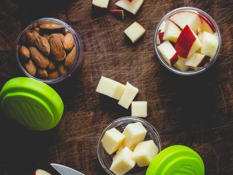 Cheese and Almonds