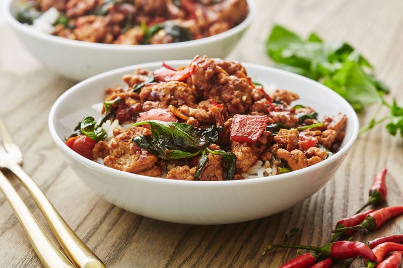Spicy Thai Basil Chicken