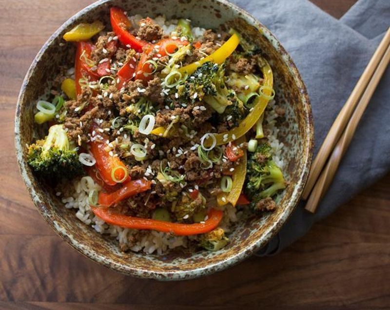 Spicy Korean Beef Bowls