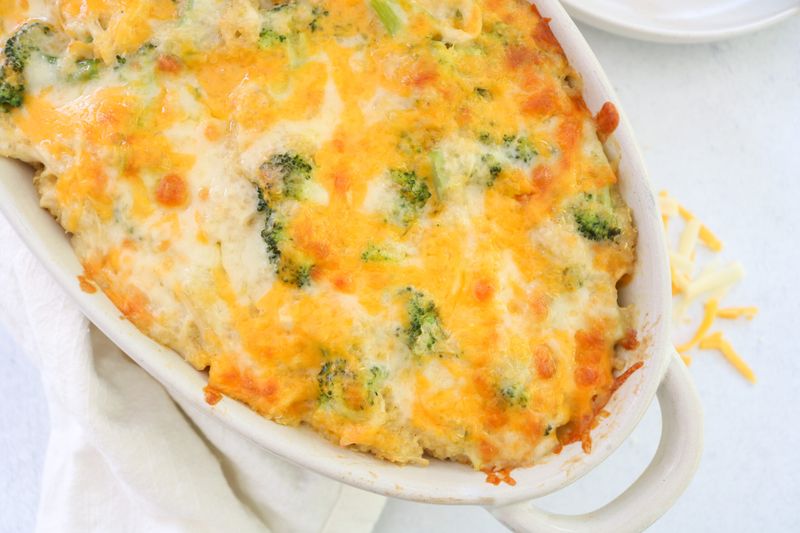 Cheesy Chicken Broccoli Casserole