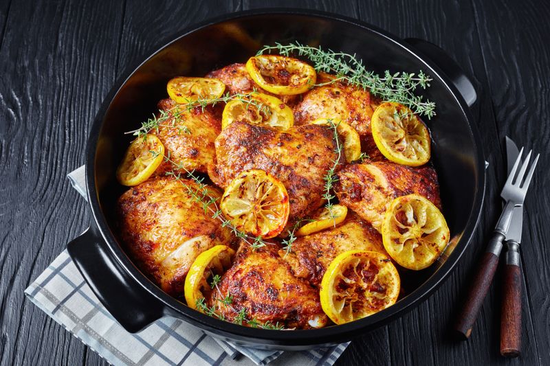 3. Lemon Herb Chicken Thighs