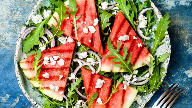 Grilled Watermelon Salad