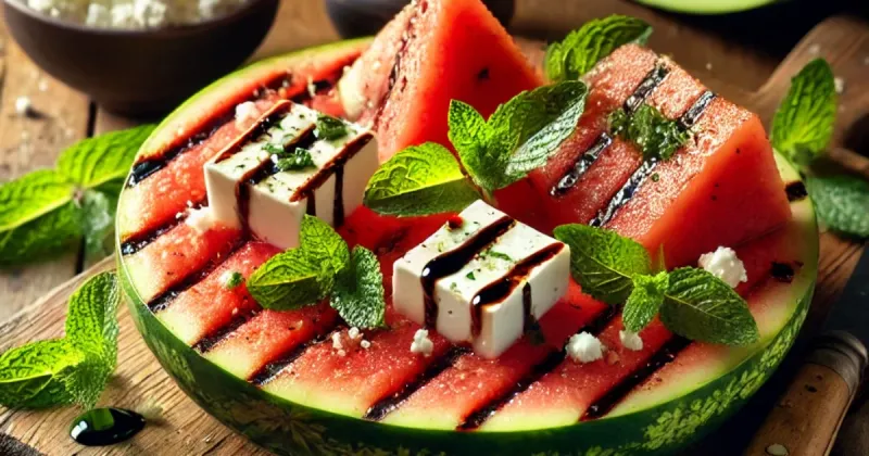 Grilled Watermelon Steaks